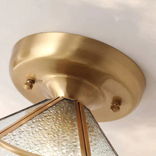 Glass Copper Plafonnier Led Ceiling Light Living Room Lights Lampy Sufitowe Lamp Lustre Lamparas De