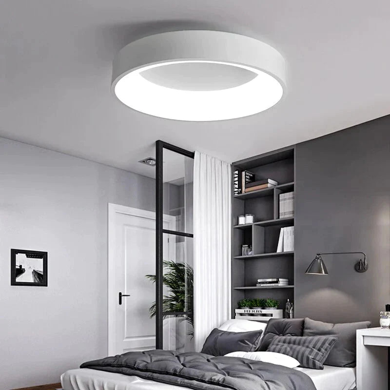 Led Ceiling Light Bedroom Modern Panel Lamp Lighting Fixture Living Room Kitchen Surface Mount