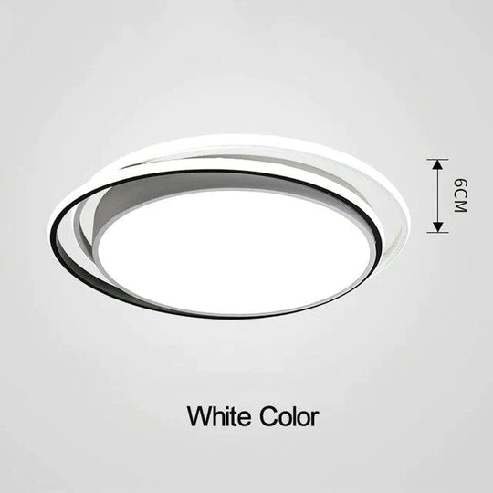 Modern Ceiling Lights Lamp Black White Lampshade High Quality For Living Room Bedroom Surface