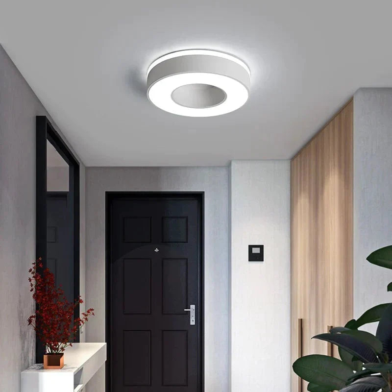 New Design Led Ceiling Light Corridor Art Gallery Decoration Front Balcony Lamp Porch White Black