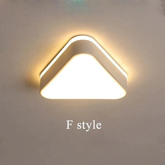 New Design Led Ceiling Light Corridor Art Gallery Decoration Front Balcony Lamp Porch White Black