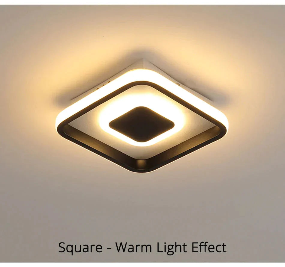 The Fashion Modern Led Ceiling Lights For Hallway Study Room Living Indoor Lighting 16 - 18W