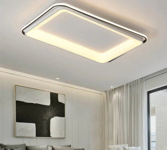 Modern Acrylic Ceiling Lights For Bedroom Support Remote Control Led Surface Mount Lamps