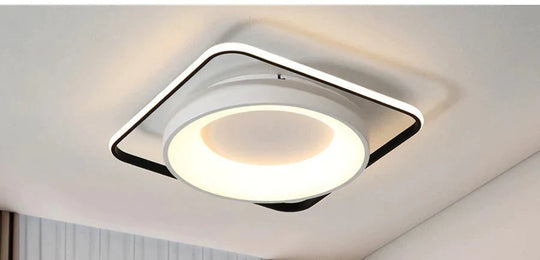 Modern Acrylic Ceiling Lights For Bedroom Support Remote Control Led Surface Mount Lamps