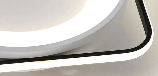 Modern Acrylic Ceiling Lights For Bedroom Support Remote Control Led Surface Mount Lamps