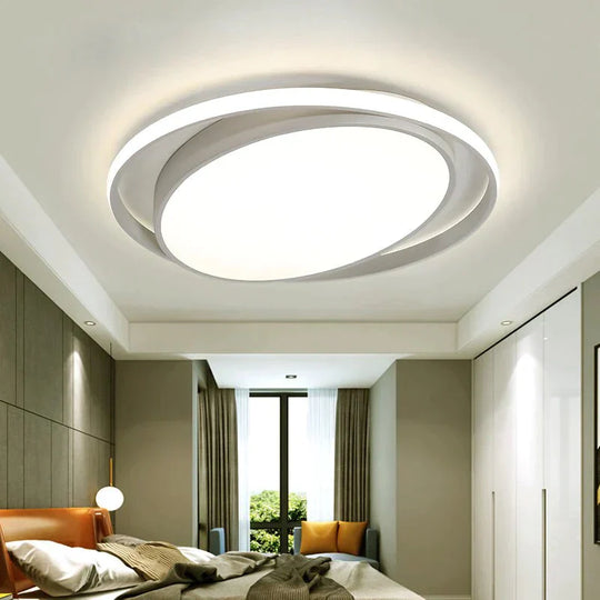 New Arrival Black/White Led Ceiling Chandelier For Living Study Room Bedroom Aluminum Modern Led