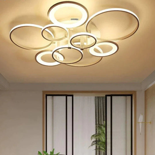 Living Room Led Pendant Lights Bedroom Simple Lamp Atmosphere Home Fashion Creative Personality