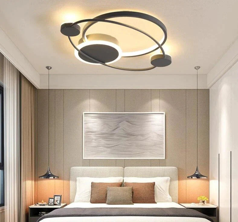 Modern Acrylic Ceiling Lights For Bedroom Support Remote Control Led Surface Mount Lamps Lamp