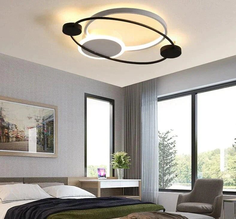 Modern Acrylic Ceiling Lights For Bedroom Support Remote Control Led Surface Mount Lamps Lamp