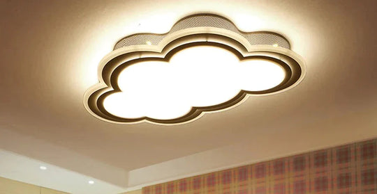 New Kids Ceiling Led Light For Bedroom Remote Control Cloud Type Mounted Luminaire Fixtures 8 - 20