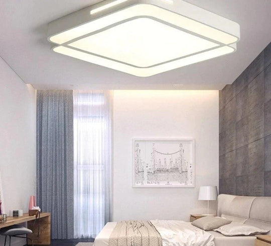 Modern Acrylic Ceiling Lights For Bedroom Support Remote Control Led Surface Mount Lamps Luminaria