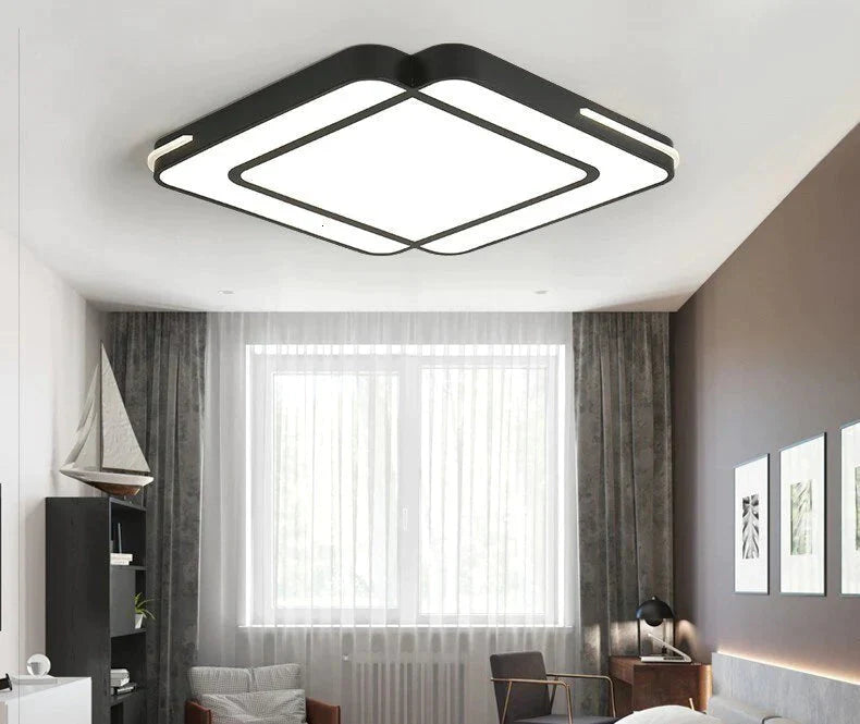 Modern Acrylic Ceiling Lights For Bedroom Support Remote Control Led Surface Mount Lamps Luminaria