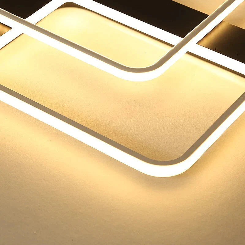 Living Room Ceiling Lamp Square For 10 - 25 Meteres Bedroom Dimmer Light Fixtures Lamparas De Techo