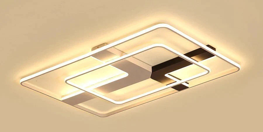 Living Room Ceiling Lamp Square For 10 - 25 Meteres Bedroom Dimmer Light Fixtures Lamparas De Techo