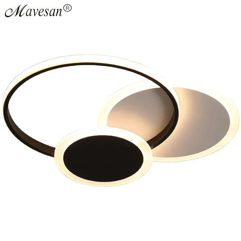 New Led Ceiling Lights Living Room Bedroom Round Square Lighting Fixtures Dimmable Modern Dome