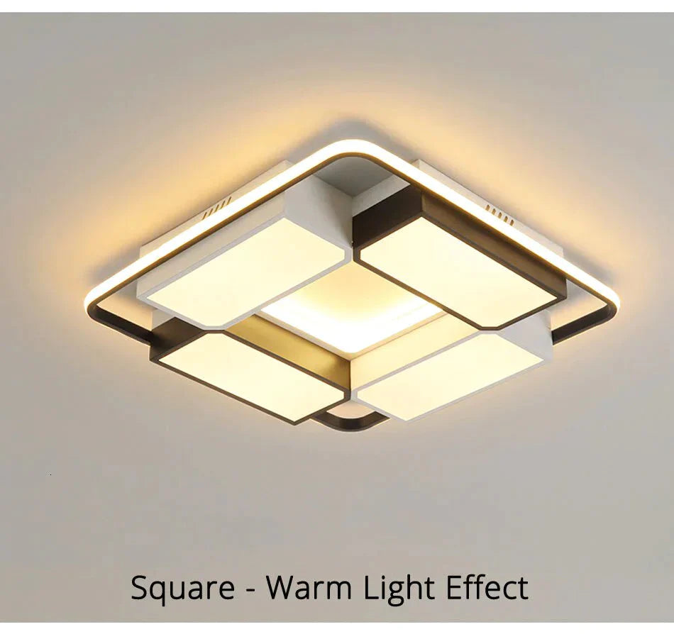 New Modern Led Celling Lights For Living Room Bedroom Simple Ceiling Fixtures Luminaires Lighting