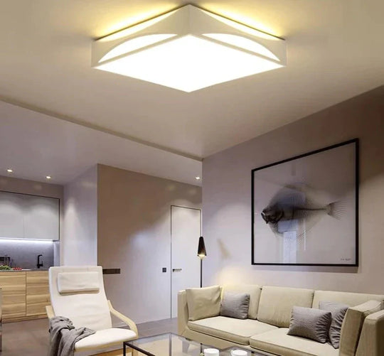 Modern Black White Design Ceiling Light For Home Led Lamps High Quality Lamp Living Room Bedroom