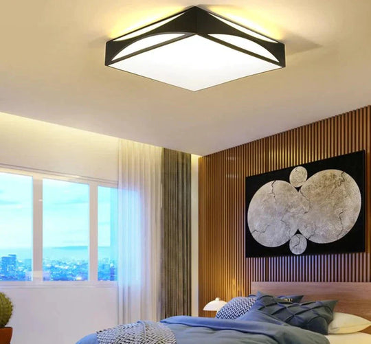 Modern Black White Design Ceiling Light For Home Led Lamps High Quality Lamp Living Room Bedroom