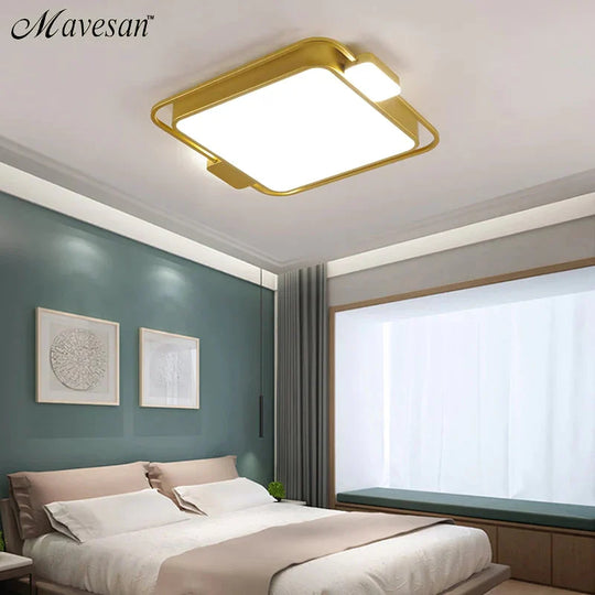 New Ceiling Light For Square/Round/Rectangle Shape Led Bedroom Luminarias Para Teto Led Lights Home