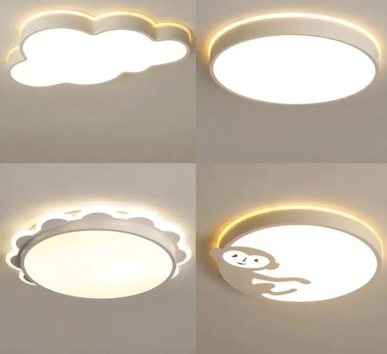 Modern Led Ceiling Lights For Living Room Bedroom Indoor Lighting Lamp Fixture Remote Control