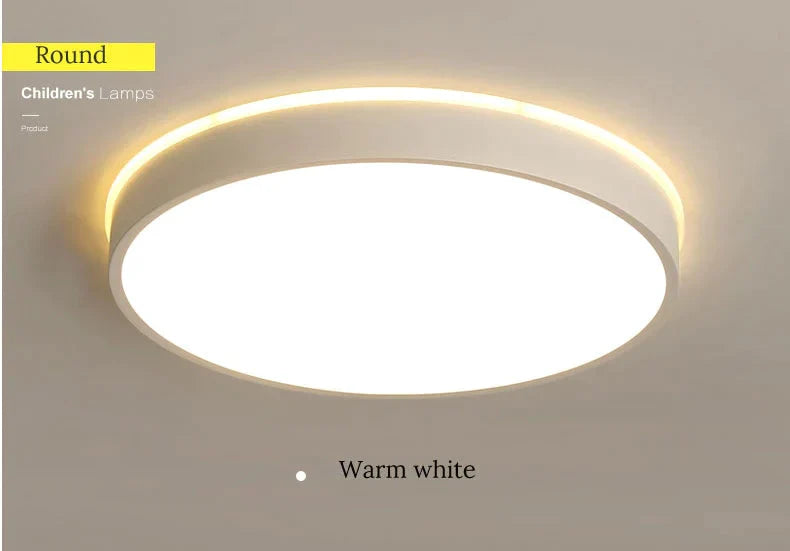 Modern Led Ceiling Lights For Living Room Bedroom Indoor Lighting Lamp Fixture Remote Control