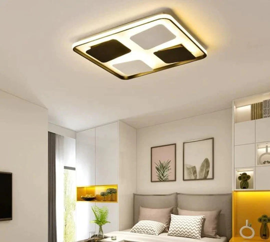 Modern Acrylic Ceiling Lights For Bedroom Support Remote Control Led Surface Mount Lamps 15 - 30