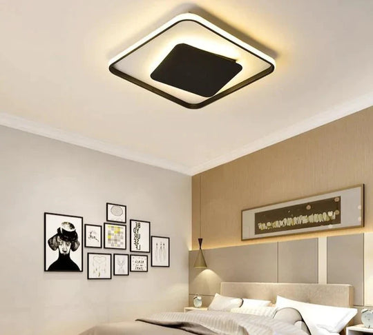 Modern Acrylic Ceiling Lights For Bedroom Support Remote Control Led Surface Mount Lamps 15 - 30
