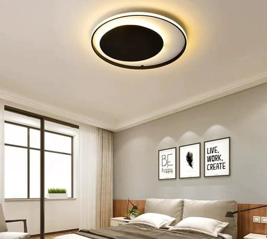 Modern Acrylic Ceiling Lights For Bedroom Support Remote Control Led Surface Mount Lamps 15 - 30