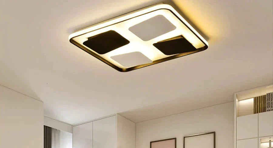 Modern Acrylic Ceiling Lights For Bedroom Support Remote Control Led Surface Mount Lamps 15 - 30