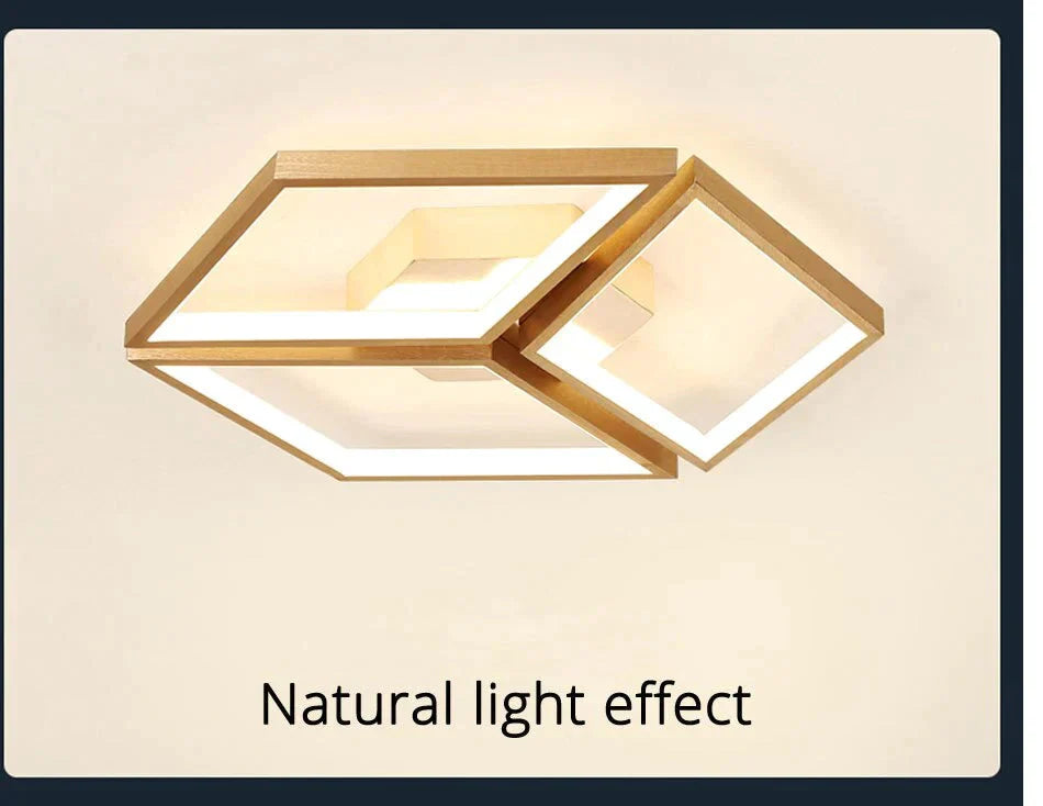 New Gold Body Ceiling Lights For Living Room Bedroom Led Lustres Large Lighting Fixtures Led Lamp