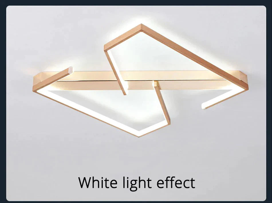 New Gold Body Ceiling Lights For Living Room Bedroom Led Lustres Large Lighting Fixtures Led Lamp