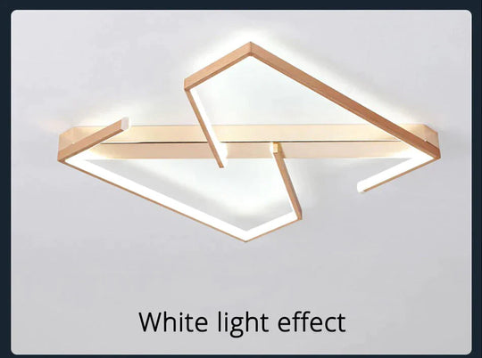 New Gold Body Ceiling Lights For Living Room Bedroom Led Lustres Large Lighting Fixtures Led Lamp