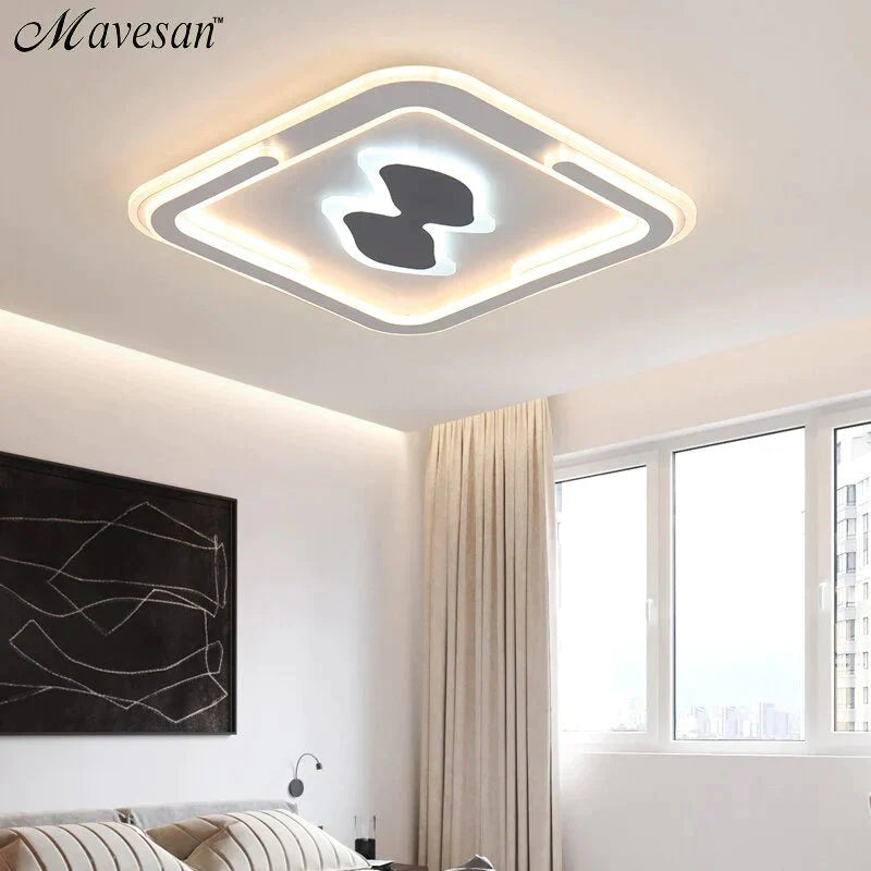 Modern Ceiling Lights Lamp White Cartoon Shape High Quality For Baby Room Bedroom Fixtures