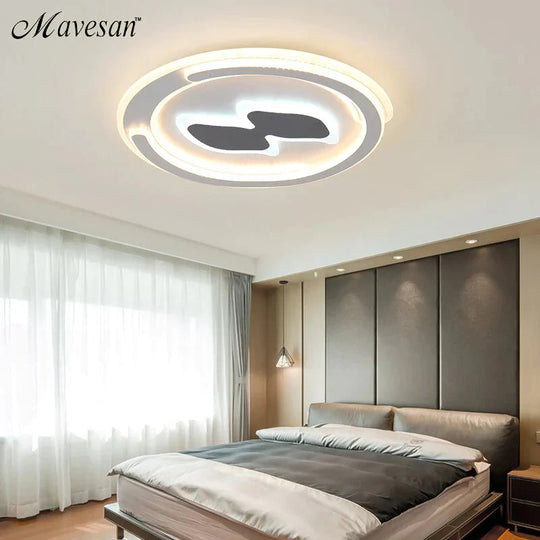 Modern Ceiling Lights Lamp White Cartoon Shape High Quality For Baby Room Bedroom Fixtures