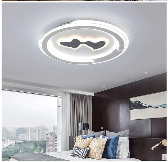 Modern Ceiling Lights Lamp White Cartoon Shape High Quality For Baby Room Bedroom Fixtures