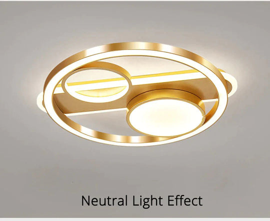 Nordic Bedroom Lamp Led Ceiling Room Lighting Simple Modern Creative Warm Romantic Light Luxury