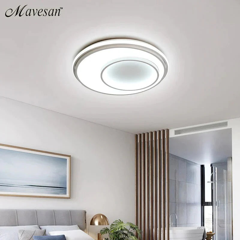 Modern Led Ceiling Lighting Lamps Round/Square/Rectangle Design For Living Room Led Indoor Home