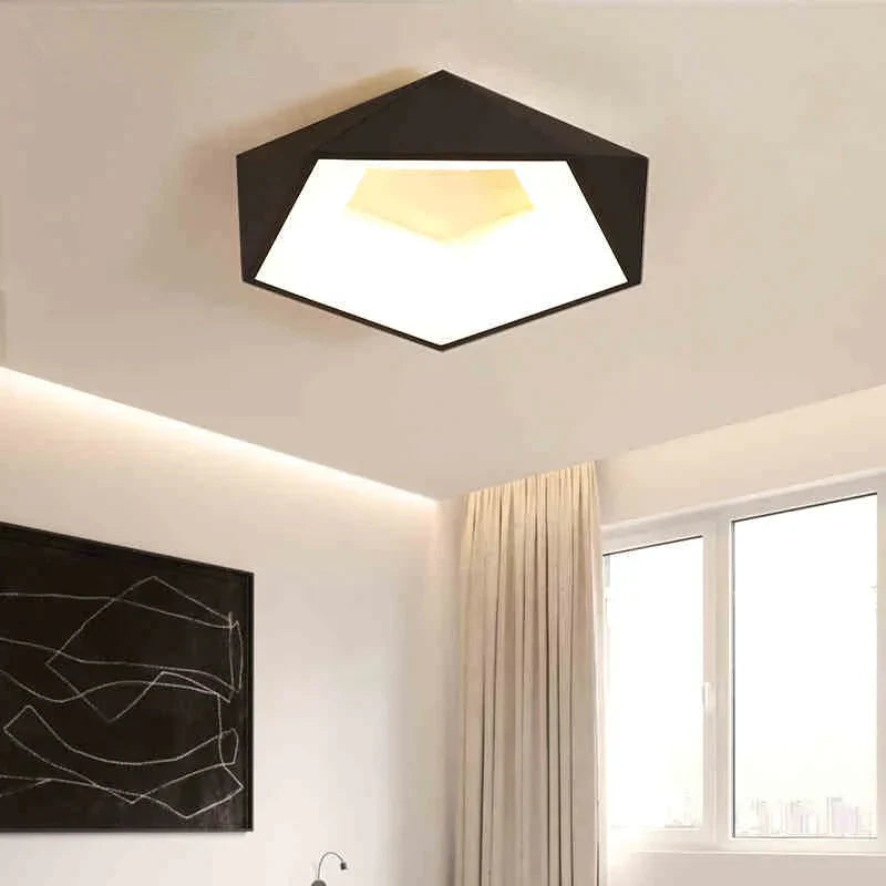 Led Light Ceiling Modern For Living Room Commercial Places W/Dimmable + Rc Lamp Fixtures Lighting