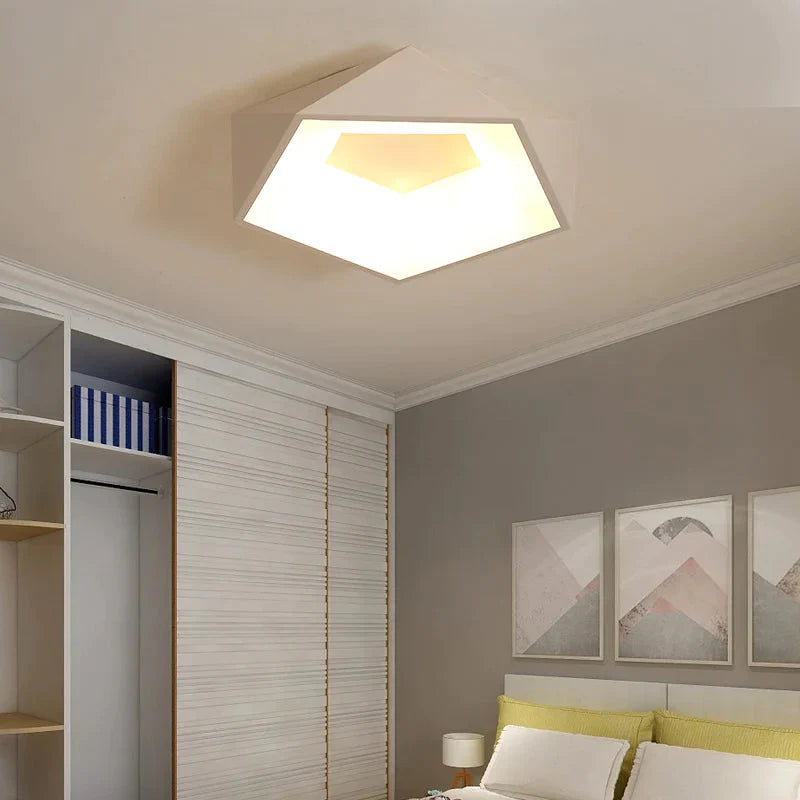 Led Light Ceiling Modern For Living Room Commercial Places W/Dimmable + Rc Lamp Fixtures Lighting