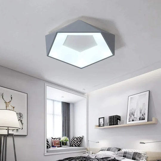 Led Light Ceiling Modern For Living Room Commercial Places W/Dimmable + Rc Lamp Fixtures Lighting