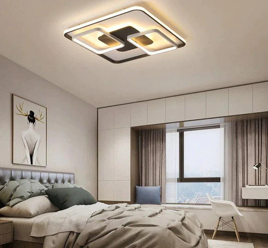 Led Ceiling Lights Surface Mount Modern Living Room For Bedroom Support Remote Control Led Lamps