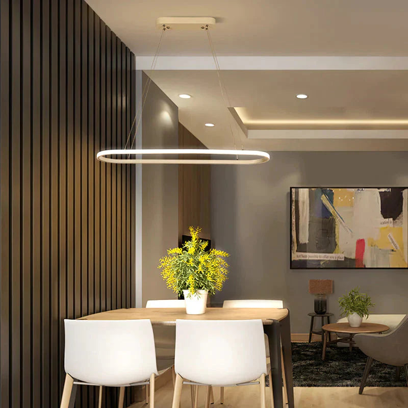 Acrylic Modern Led Pendant Light For Dining Room Living Kitchen Luminaires Lamp Hanging Fixtures