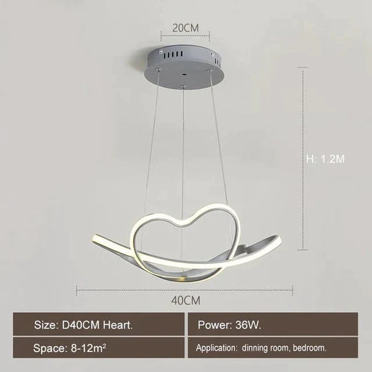 Modern Led Pendant Hanging Lamps For Living Room Kitchen Cord Light Dinning Lamparas Colgantes