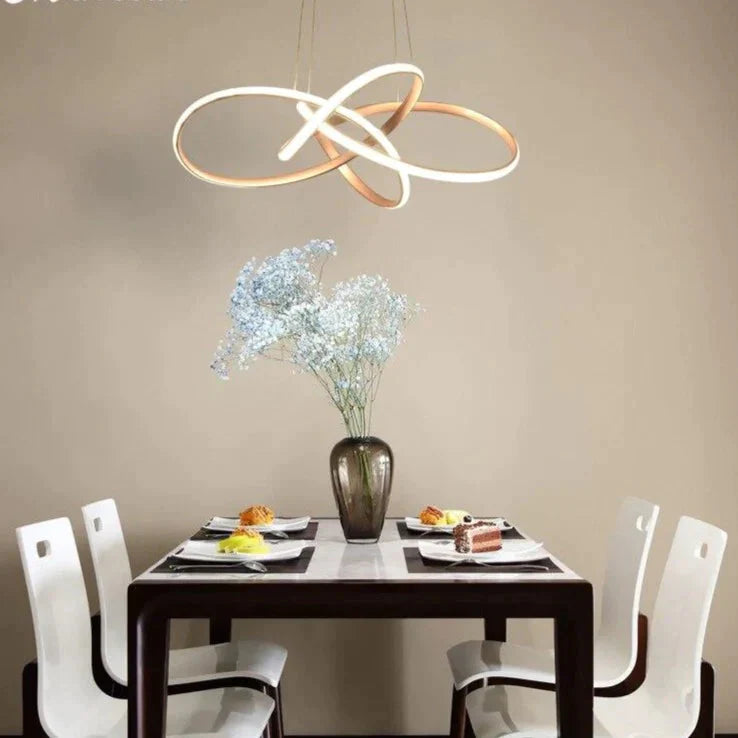 New Design Gold Hanging Pendant Lamp 60W For 10 - 15Square Meters Bedroom Pendants Led Kitchen