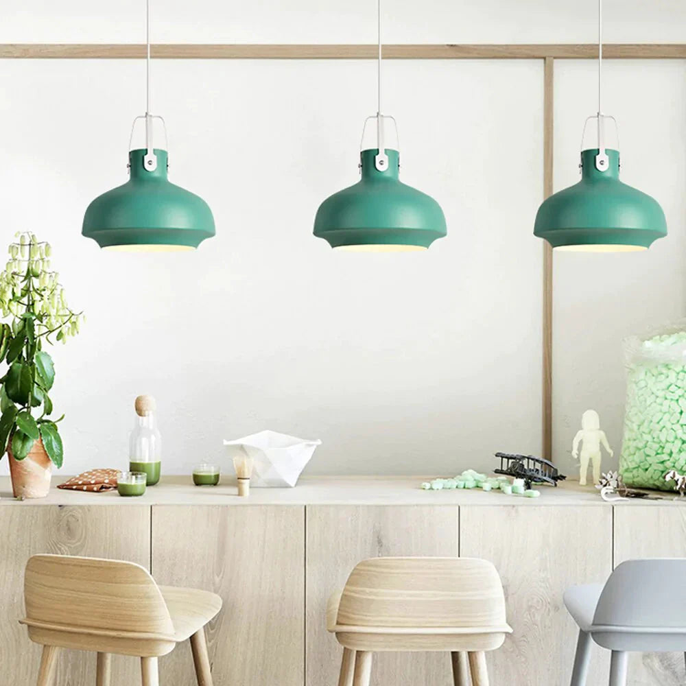 Colorful Pendant Lamps Modern Vintage Hanging Lamp Bar Restaurant Bedrooms E27 Art Lights Home