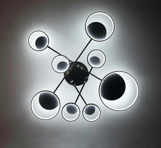 Modern Led Ceiling Light Living Room Lighting Fixture Bedroom Kitchen Surface Mount Lamp Remote