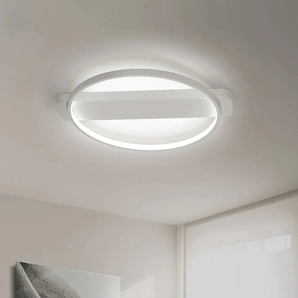 Nordic Circular Led Ceiling Light Living Room Lighting Fixture Bedroom Kitchen Surface Mount