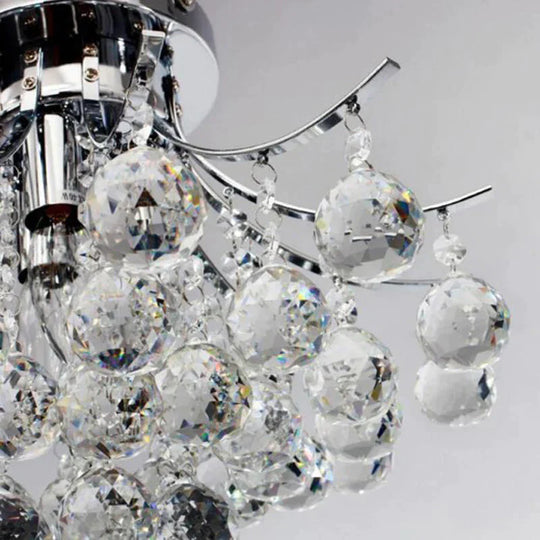 Crystal Pendant Lamps Bedroom Lights Led Hand Lighting Living Room Decoration Light E14/E12