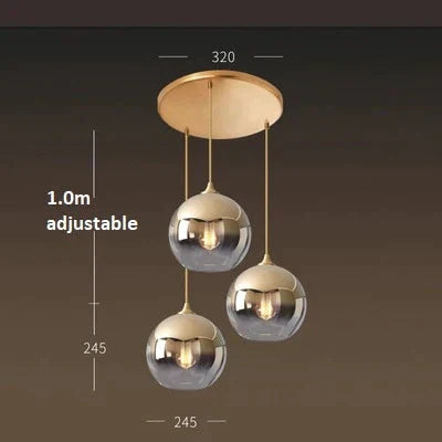 Kitchen Island Pendant Lights Bedside Hanging Lamp Bar Counter Dining Table Suspension Lamps