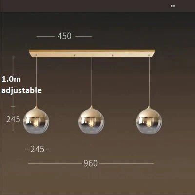 Kitchen Island Pendant Lights Bedside Hanging Lamp Bar Counter Dining Table Suspension Lamps